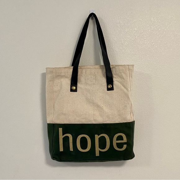 Esperos Bag OS Eco Friendly Carry Hope Canvas Bag - Picture 5 of 11